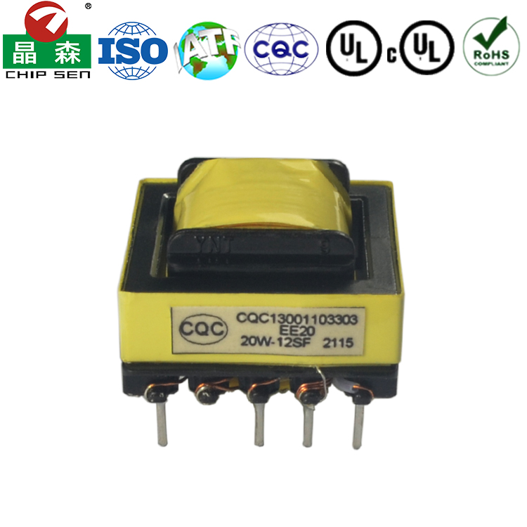 EE19 4+2pin铁氧体磁芯开关电源变压器