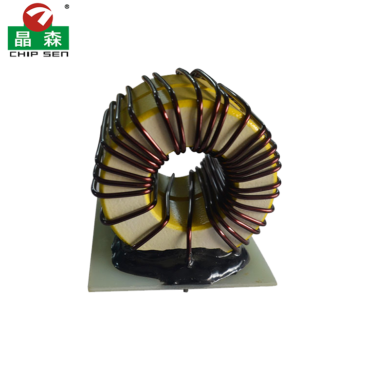 T184 Vertical Plug-in 2+2pin Magnetic Ring Common Mode Inductor